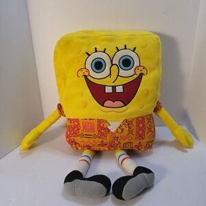 Vintage Spongebob Squarepants Plush Toy 24"  2002 Nickelodeon Viacom RARE